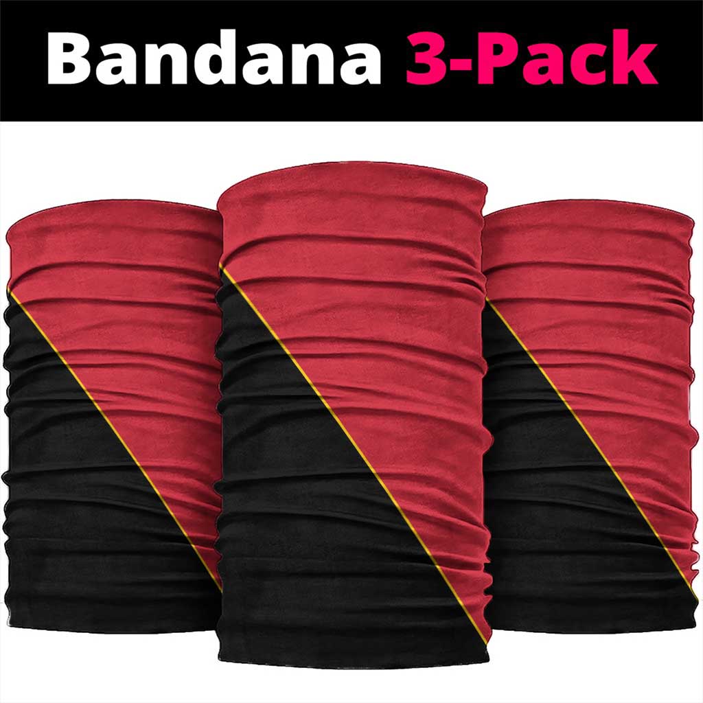 4 De Fevereiro Angola Neck Gaiter Coat Of Arms Style - African Pride