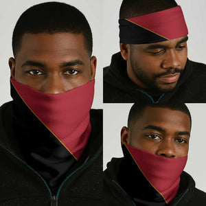 4 De Fevereiro Angola Neck Gaiter Coat Of Arms Style - African Pride