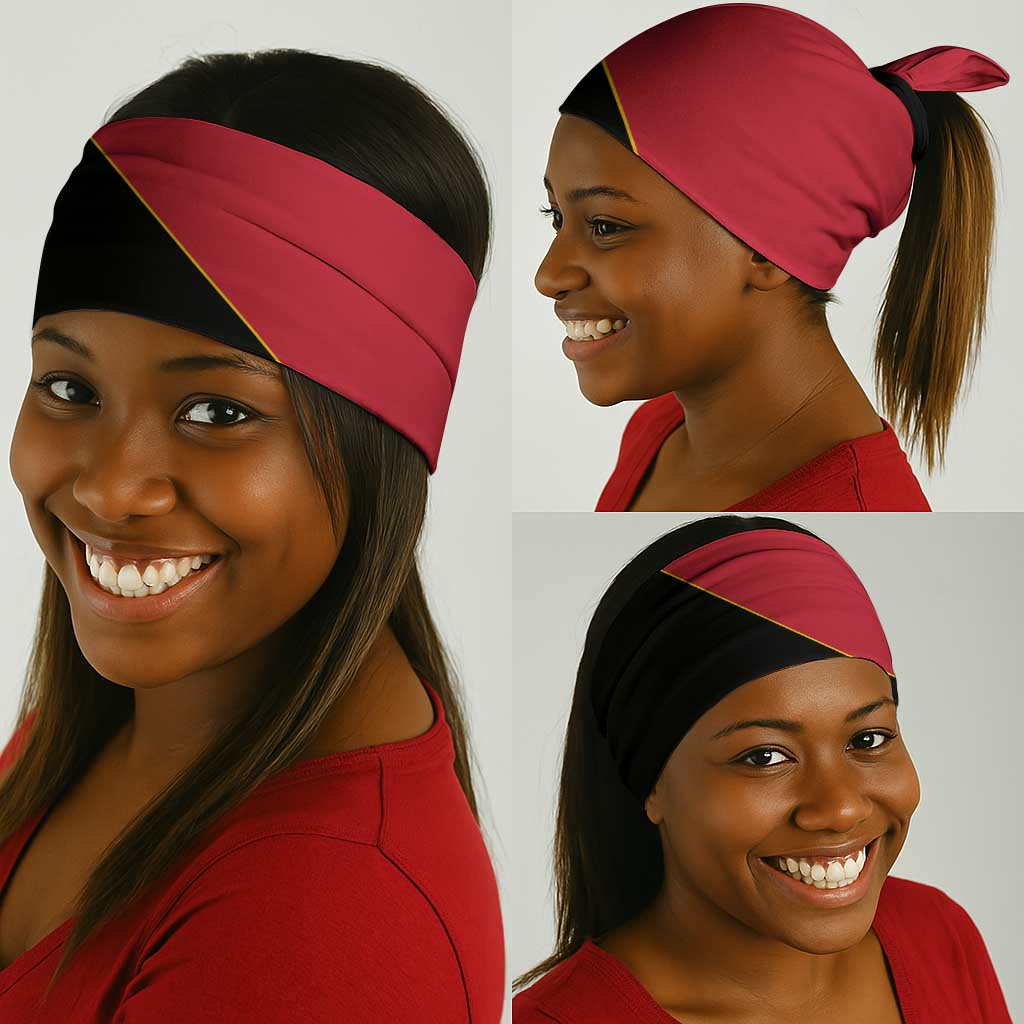 4 De Fevereiro Angola Neck Gaiter Coat Of Arms Style - African Pride