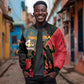 Personalized 4 De Fevereiro Angola Sleeve Zip Bomber Jacket Coat Of Arms Style