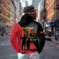 Personalized 4 De Fevereiro Angola Zip Hoodie Coat Of Arms Style