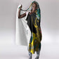 Personalized Mozambique Hooded Blanket African Elephant With Capunala Pattern