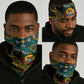 Personalized Mozambique Neck Gaiter African Elephant Capunala Pattern LT15