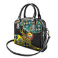 Personalized Mozambique Shoulder Handbag African Elephant With Capunala Pattern