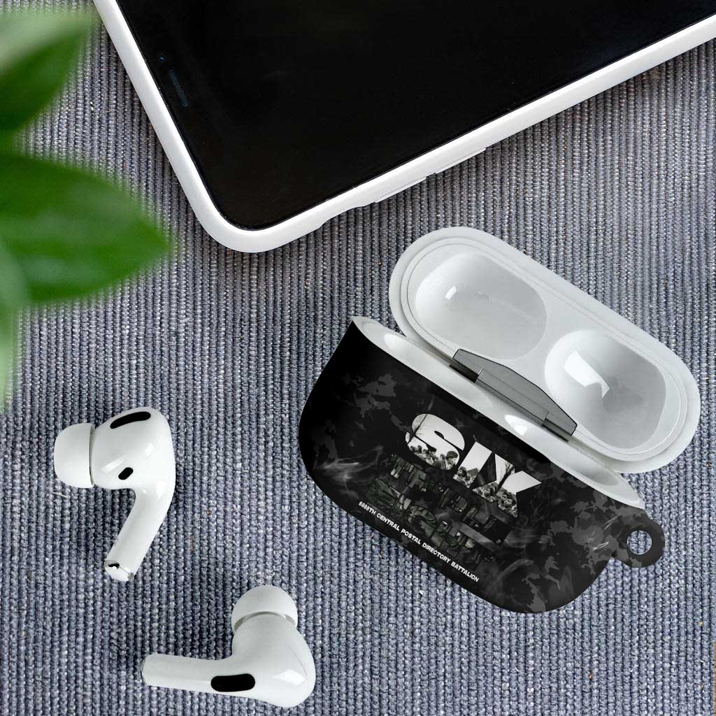 African American Heroes AirPods Case Six Triple Eight - Camo Style