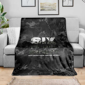 African American Heroes Blanket Six Triple Eight - Camo Style