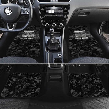 African American Heroes Car Mats Six Triple Eight - Camo Style