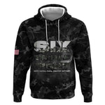 African American Heroes Hoodie Six Triple Eight - Camo Style
