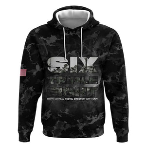 African American Heroes Hoodie Six Triple Eight - Camo Style
