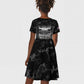 African American Heroes Kid Short Sleeve Dress Six Triple Eight - Camo Style