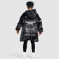 African American Heroes Kid Wearable Blanket Hoodie Six Triple Eight - Camo Style