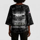 African American Heroes Kimono Sleeve Blouse Six Triple Eight - Camo Style