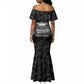 African American Heroes Mermaid Dress Six Triple Eight - Camo Style