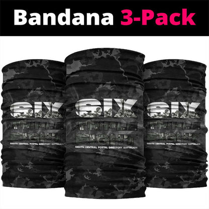 African American Heroes Neck Gaiter Six Triple Eight - Camo Style
