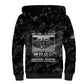 African American Heroes Sherpa Hoodie Six Triple Eight - Camo Style