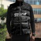 African American Heroes Sleeveless Puffer Jacket Six Triple Eight - Camo Style
