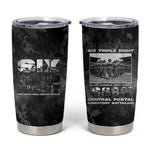 African American Heroes Tumbler Cup Six Triple Eight - Camo Style