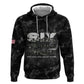 African American Heroes Zip Hoodie Six Triple Eight - Camo Style