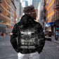 African American Heroes Zip Hoodie Six Triple Eight - Camo Style
