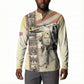 Tuskegee Airmen Button Sweatshirt Red Tail Legacy Film Striped Style