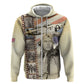 Tuskegee Airmen Hoodie Red Tail Legacy Film Striped Style