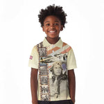 Tuskegee Airmen Kid Polo Shirt Red Tail Legacy Film Striped Style