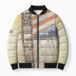 Montford Point Marines Bomber Puffer Jacket The First Black US Marines Film Striped Style