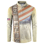 Montford Point Marines Button Sweatshirt The First Black US Marines Film Striped Style