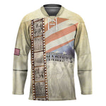 Montford Point Marines Hockey Jersey The First Black US Marines Film Striped Style