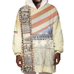 Montford Point Marines Wearable Blanket Hoodie The First Black US Marines Film Striped Style
