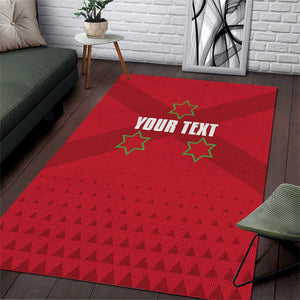 Custom Burundi Football Area Rug Go Intamba Go