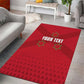 Custom Burundi Football Area Rug Go Intamba Go