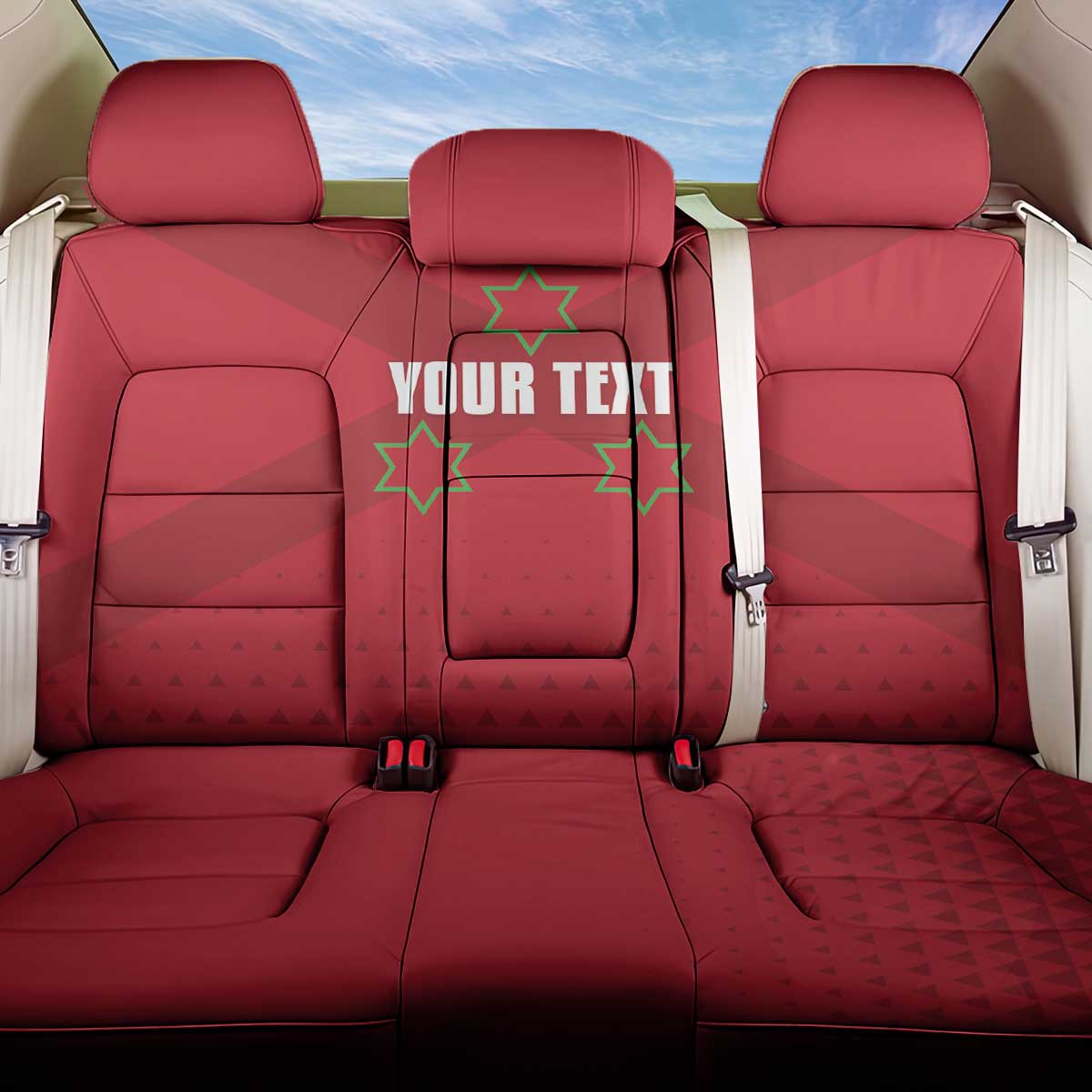 Custom Burundi Football Back Car Seat Cover Go Intamba Go