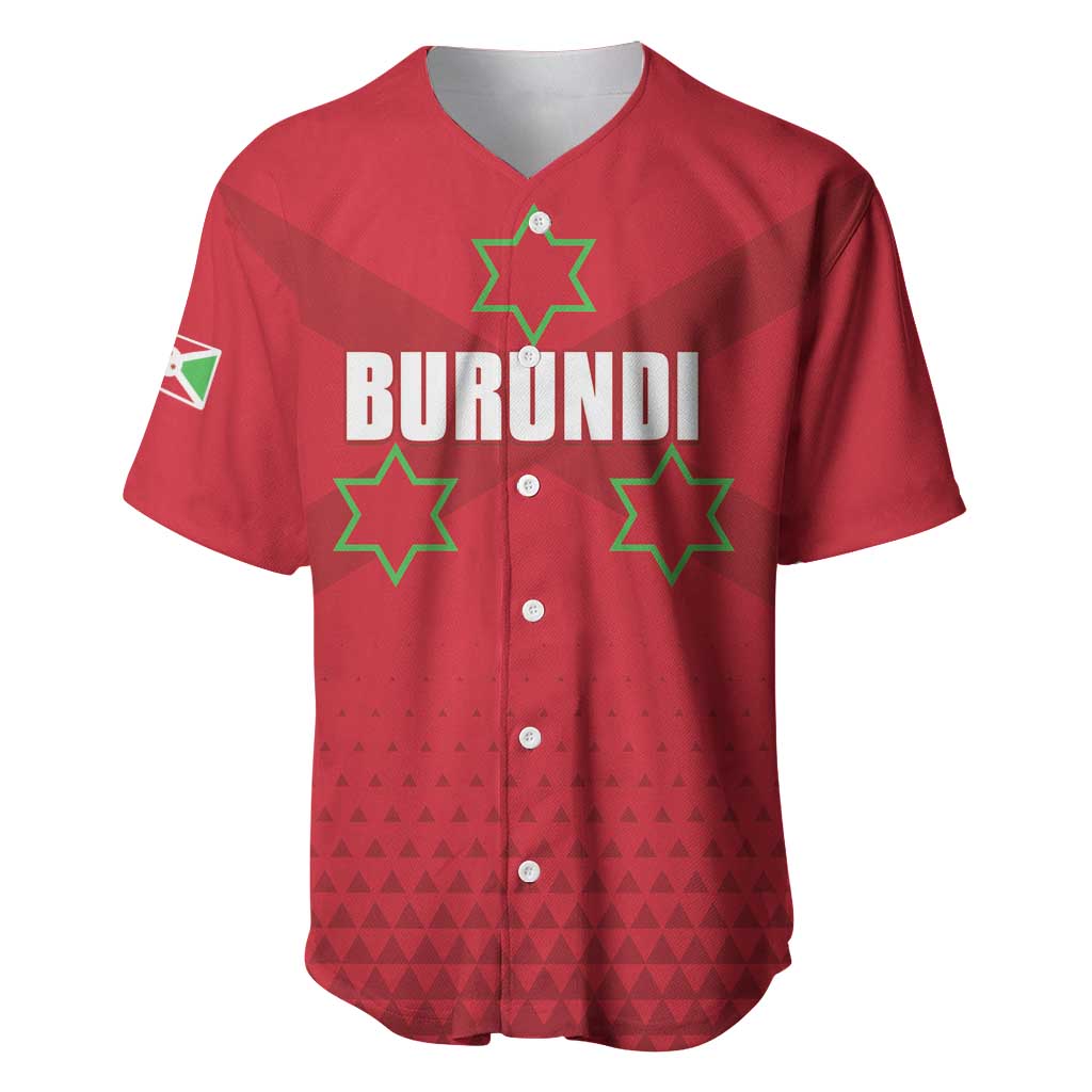 Custom Burundi Football Baseball Jersey Go Intamba Go
