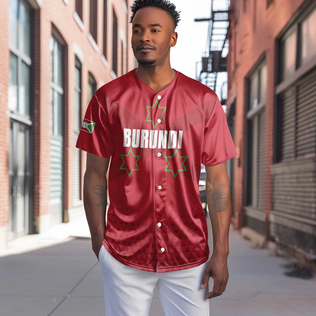 Custom Burundi Football Baseball Jersey Go Intamba Go