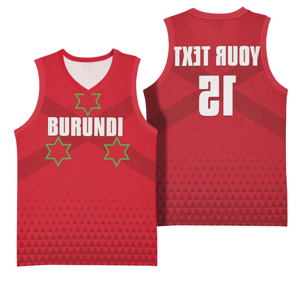 Custom Burundi Football Basketball Jersey Go Intamba Go - African Pride