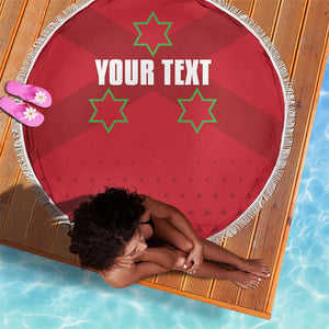 Custom Burundi Football Beach Blanket Go Intamba Go