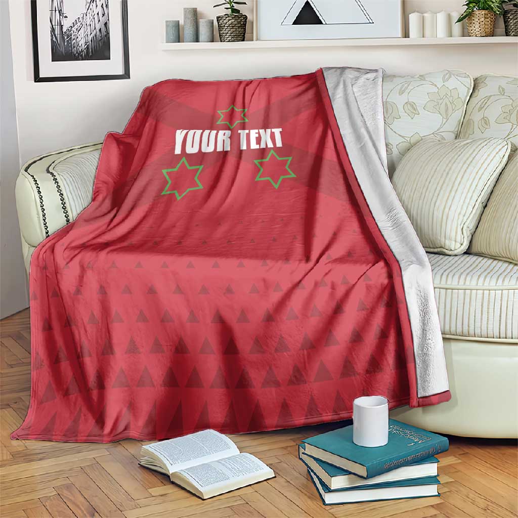 Custom Burundi Football Blanket Go Intamba Go
