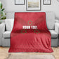 Custom Burundi Football Blanket Go Intamba Go