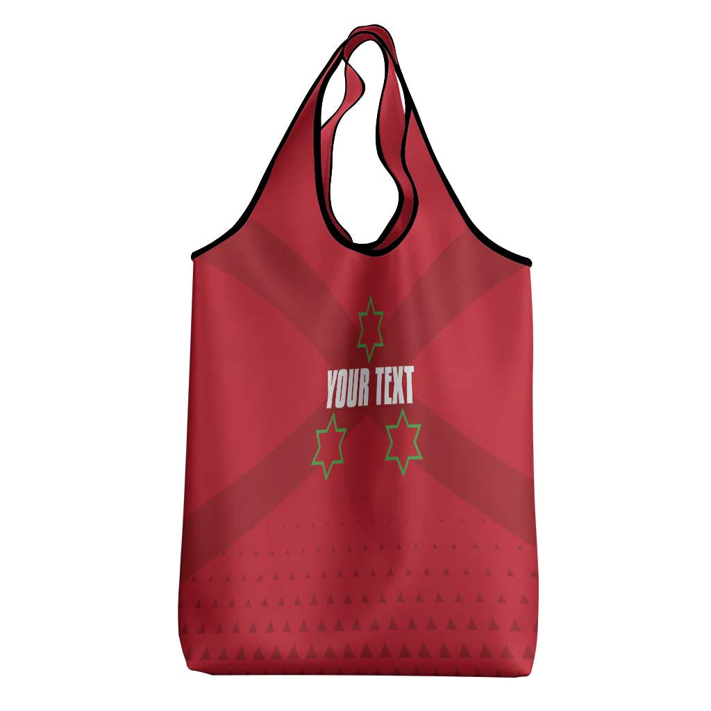 Custom Burundi Football Grocery Bag Go Intamba Go