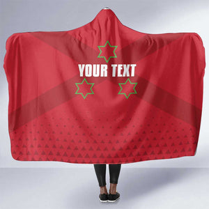 Custom Burundi Football Hooded Blanket Go Intamba Go