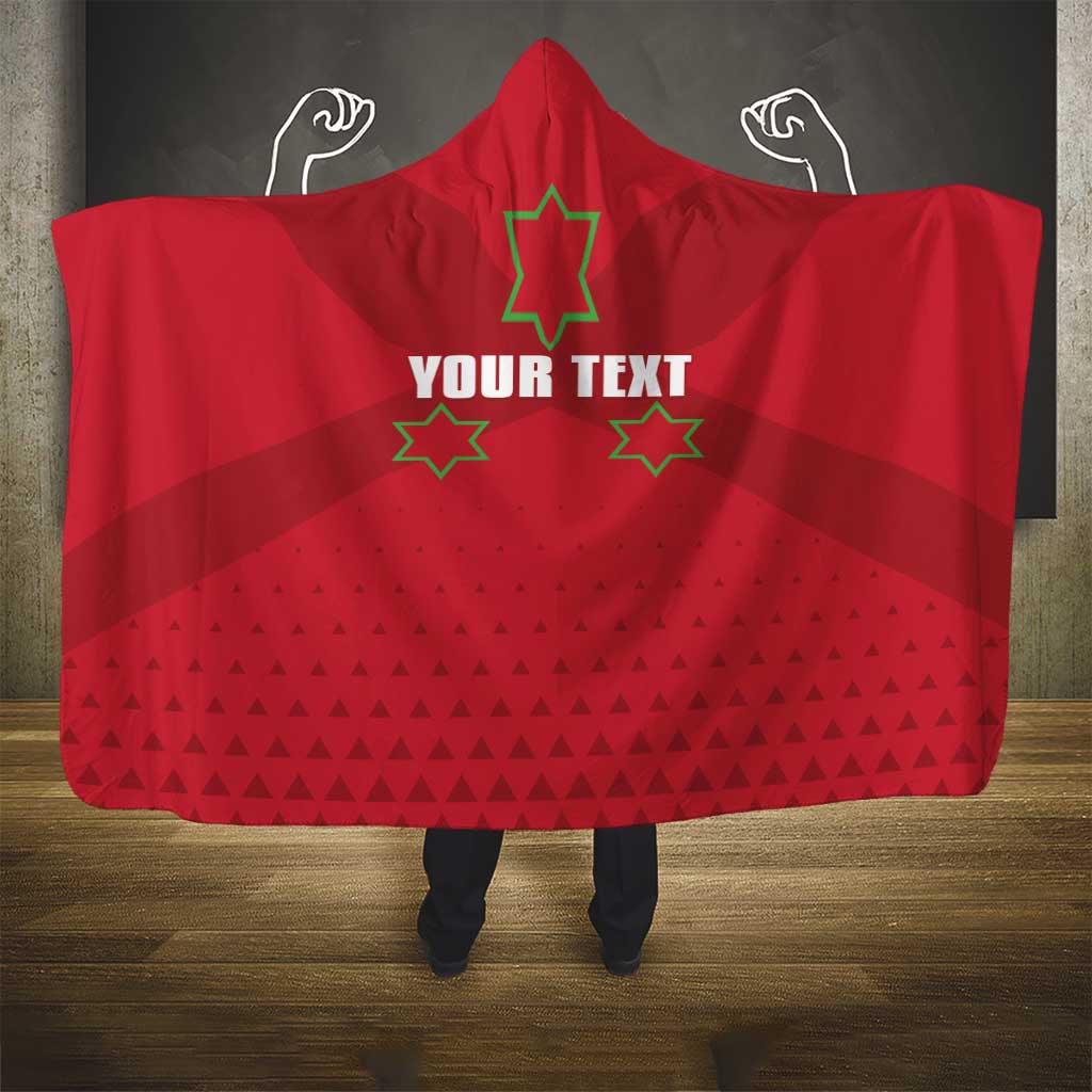 Custom Burundi Football Hooded Blanket Go Intamba Go