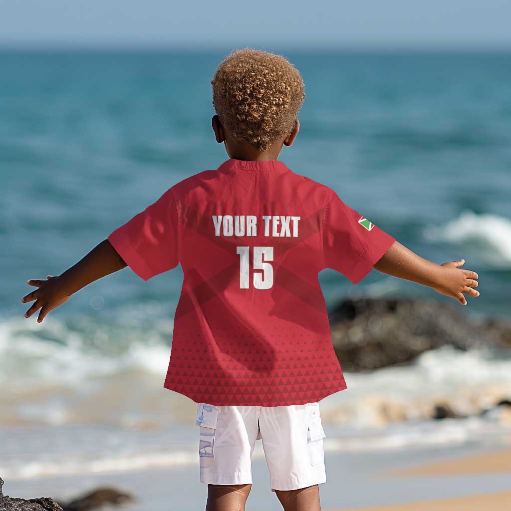 Custom Burundi Football Kid Hawaiian Shirt Go Intamba Go