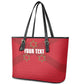 Custom Burundi Football Leather Tote Bag Go Intamba Go