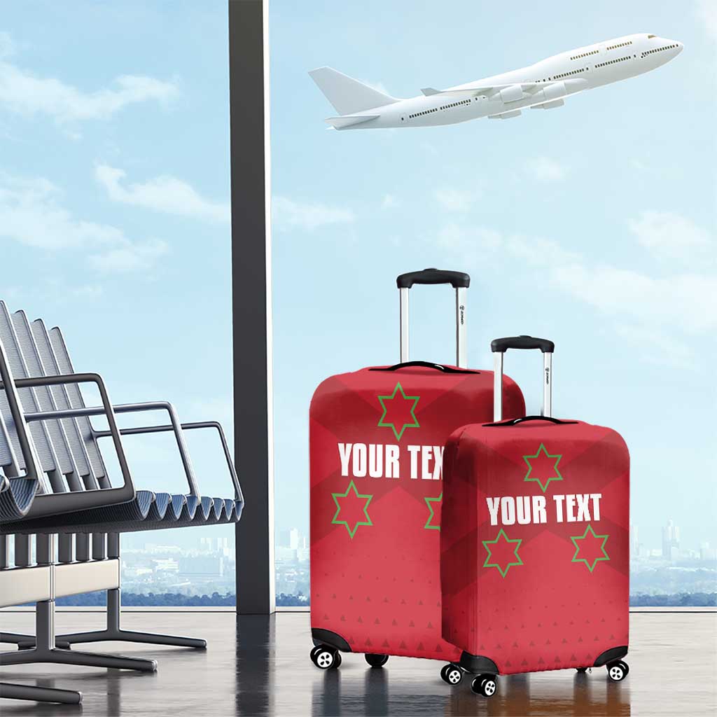 Custom Burundi Football Luggage Cover Go Intamba Go