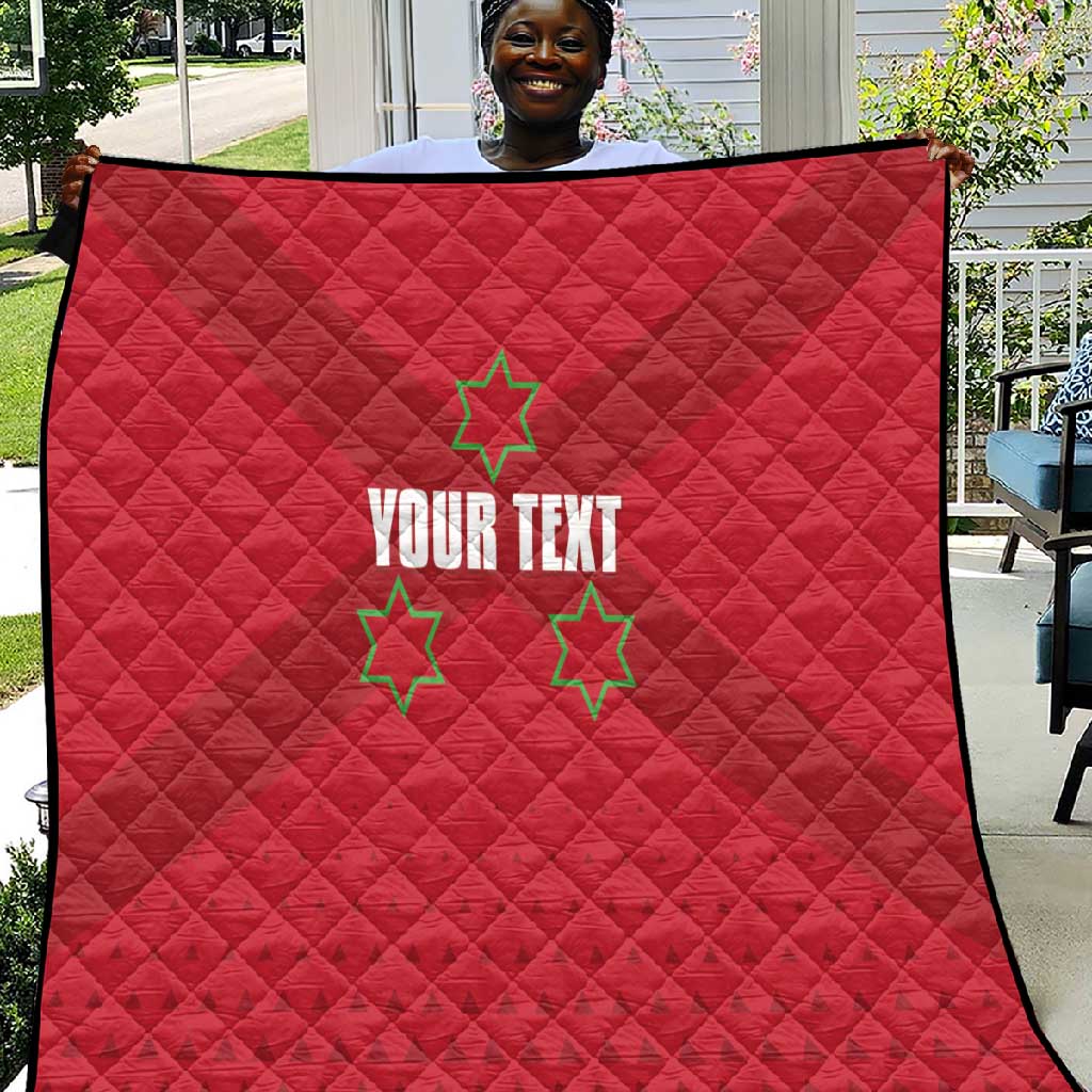 Custom Burundi Football Quilt Go Intamba Go
