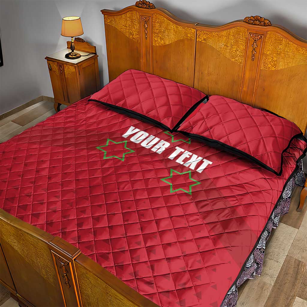 Custom Burundi Football Quilt Bed Set Go Intamba Go