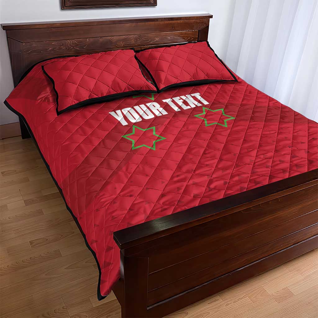Custom Burundi Football Quilt Bed Set Go Intamba Go