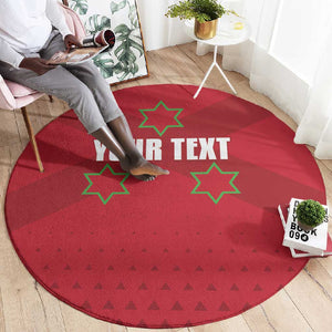 Custom Burundi Football Round Carpet Go Intamba Go