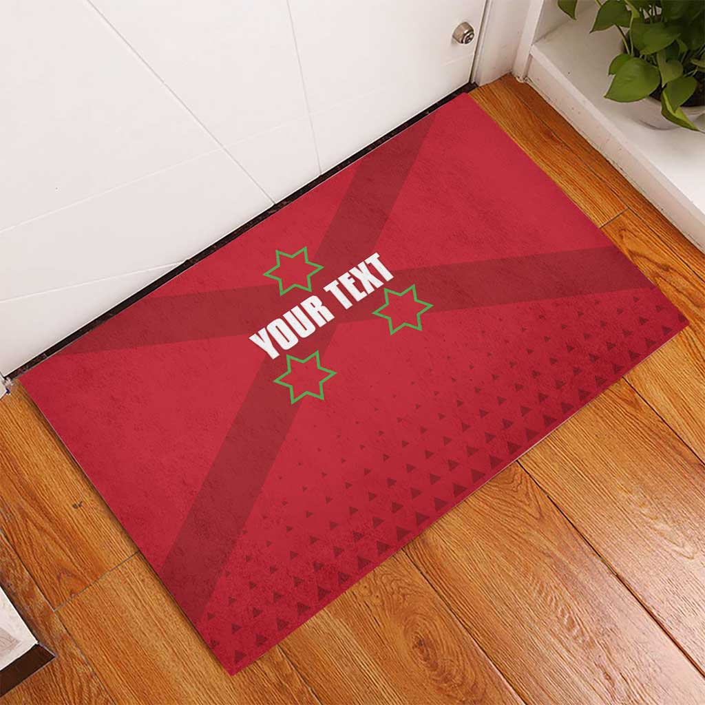 Custom Burundi Football Rubber Doormat Go Intamba Go